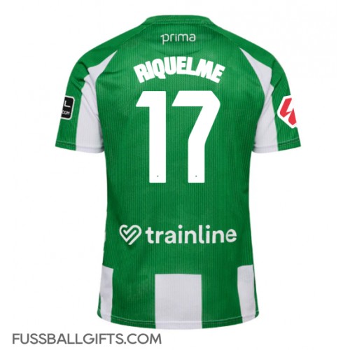Real Betis Rodrigo Riquelme #17 Fußballbekleidung Heimtrikot 2025-26 Kurzarm